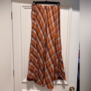 NATURAL LIFE Plaid Skirt